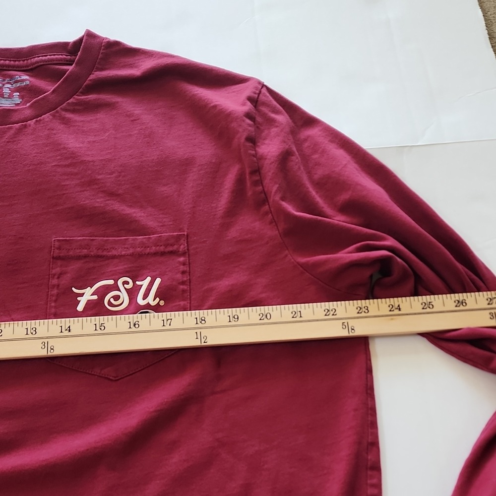 Champion Florida State Seminoles Football XL Long Sleeve Shirt garnet - Picture 5 of 6